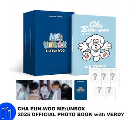 『2025 CHA EUN-WOO OFFICIAL PHOTO BOOK [ME : UNBOXED]』