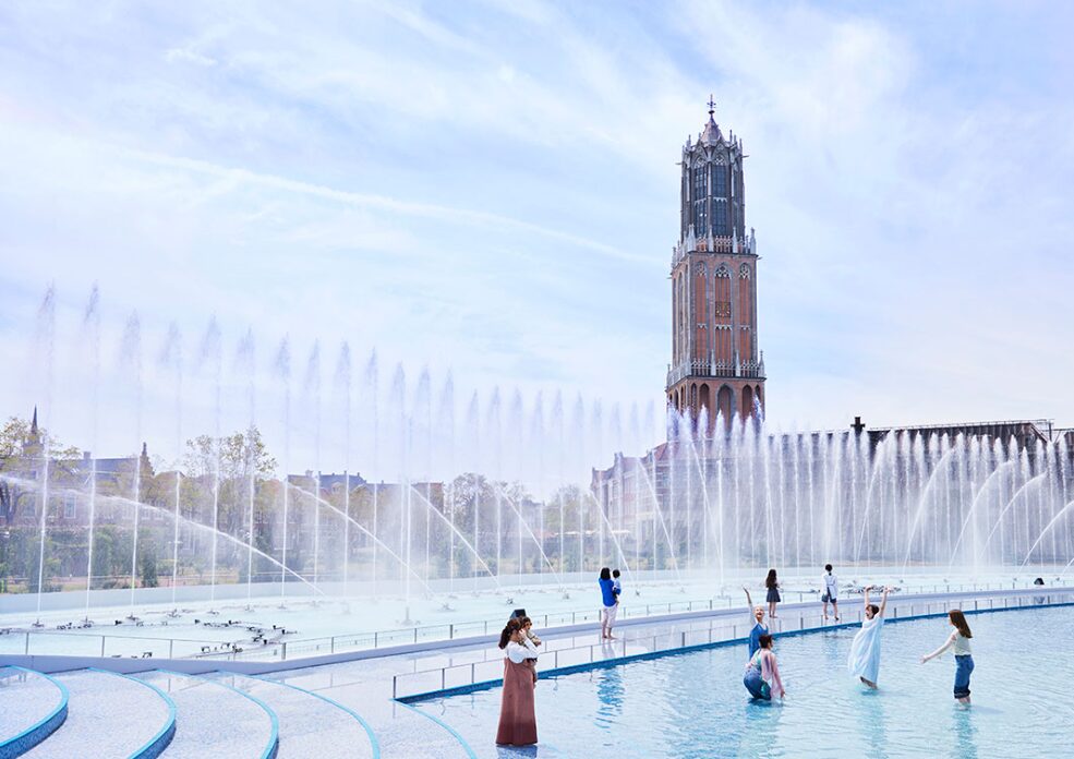 ハウステンボスの夏はプールも楽しめる!